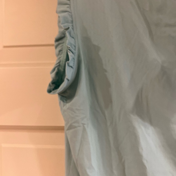 Light blue Stand-Up Collar Sleeveless Blouse NWT Kastel of Denmark XL - Picture 5 of 8